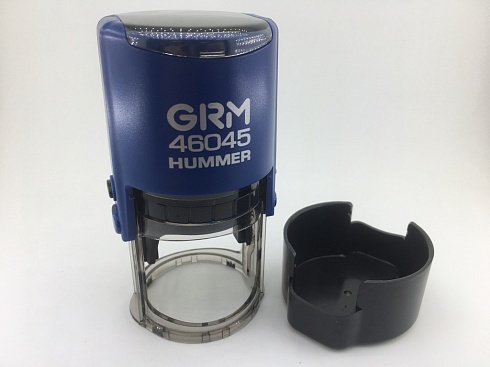 Печать автоматическая GRM 46045 Hummer, усиленная пластиковая со штемпельной подушкой. Изготовление печатей и штампов в Самаре.